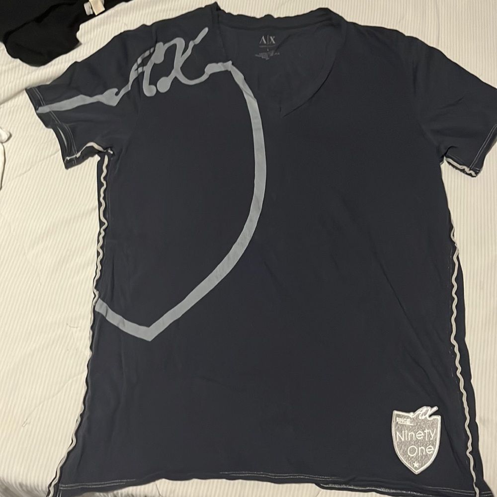 Armani exchange v neck tshirt